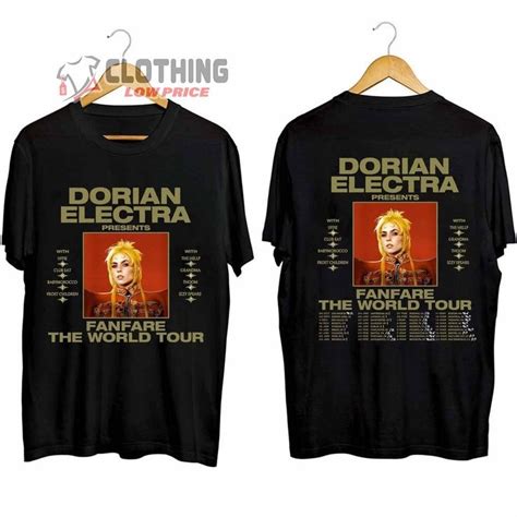 Dorian Electra Fanfare The World Tour 2024 Merch Dorian Electra 2024