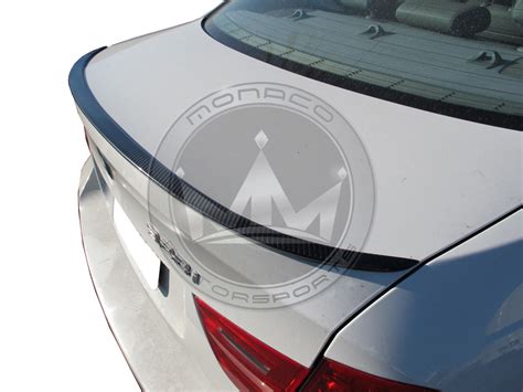 Bmw M33 Series E90 Carbon Fiber M Style Trunk Spoiler