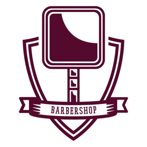 Barbershop Mirror Badge Png And Svg Design For T Shirts