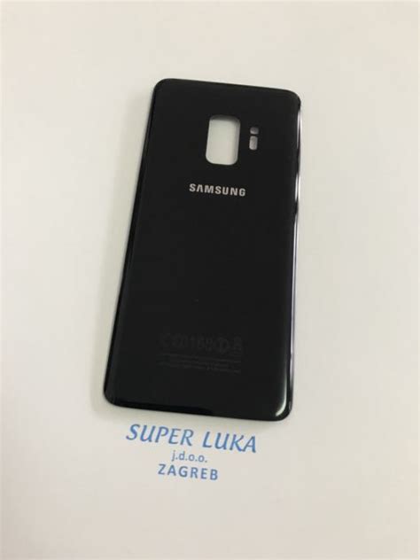 Samsung Galaxy S9 Poklopac Baterije Zadnja Maska Crna Boja