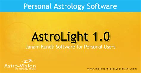 Janam Kundli Software For Personal Users Astrolight® 1 0