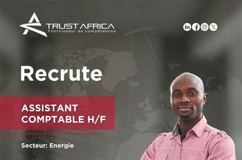 TRUST AFRICA RECRUTE ASSISTANT COMPTABLE H F Y A Bara Offres D