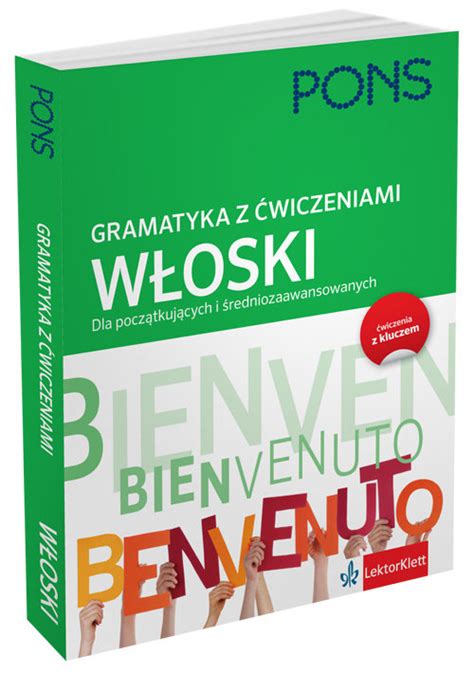 Gramatyka z ćwiczeniami Włoski PONS książka TaniaKsiazka pl