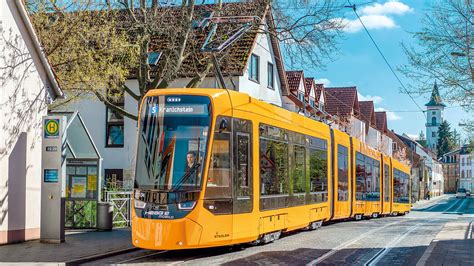 Darmstadt Tina Stra Enbahn Im Probebetrieb Eurailpress