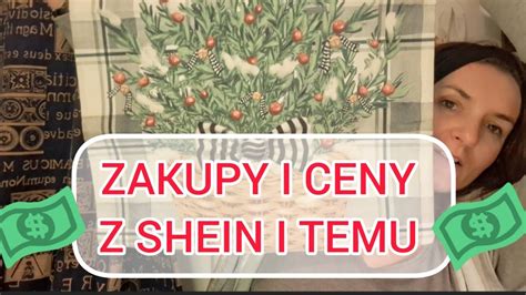 Zakupy W Shein I Temu Youtube