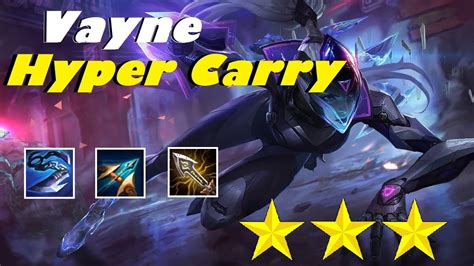 Star Vayne Hyper Carry Chrono Tft Set Youtube