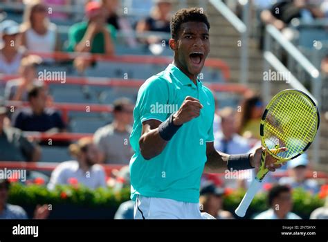 August Montreal Quebec Canada Felix Auger Aliassime Of