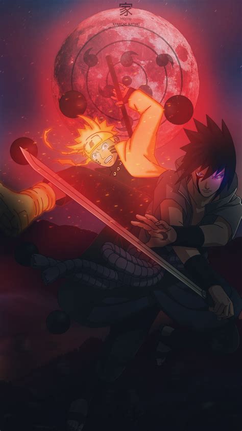 Naruto Uzumaki And Sasuke Uchiha Wallpaper