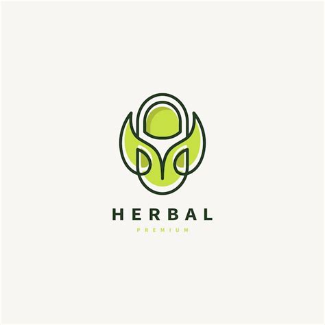 Premium Vector Herbal Capsule Icon Pill Leaf Medicine Logo Design 3