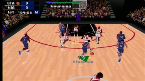 Nba Fastbreak 98 Gameplay Ps1 Youtube