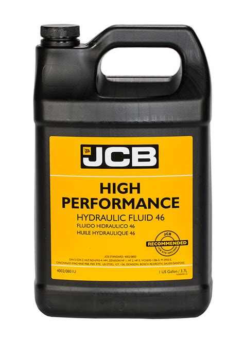 Jcb 40020801u Hp Hydraulic Fluid 46 1 Gal Hoober