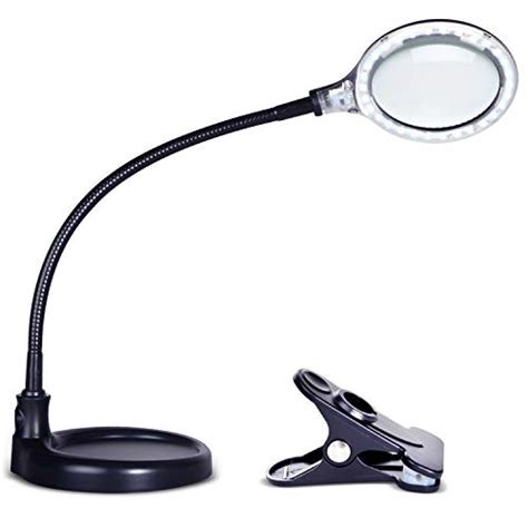 Brightech Lightview Flexible Gooseneck Magnifying Glass With Light