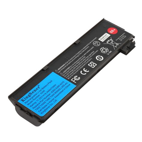 X240 72wh Battery For Lenovo Thinkpad X270 X260 X250 T470p