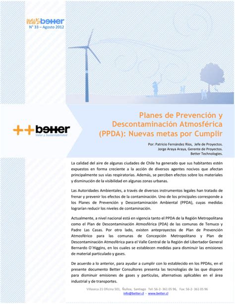 Planes De Prevenci N Y Descontaminaci N Atmosf Rica Ppda