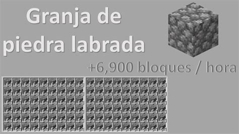 Granja De Piedra Labrada Minecraft Java YouTube