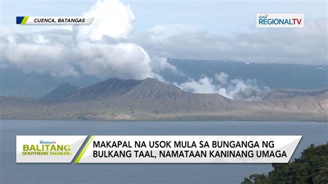 Aktibidad Ng Bulkang Taal Sa Nakalipas Na Oras Jan