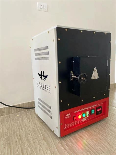 Iron Fix Muffle Furnace 1400 Degree Material Loading Capacity 200 Kg