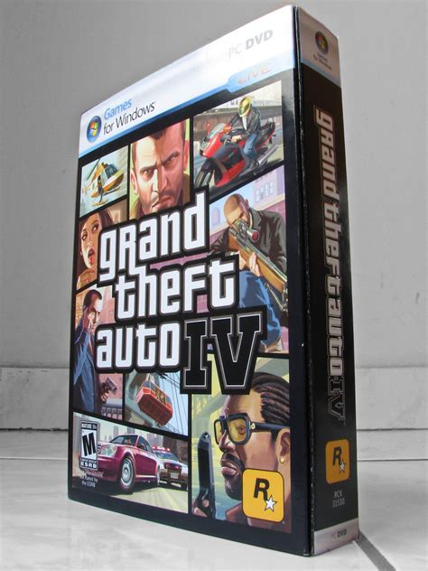 Grand Theft Auto IV PC DVD Box Fábio Pereira Flickr