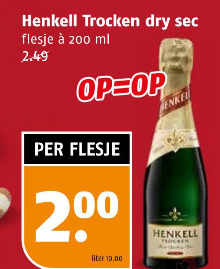 Henkell Champagne Sparkling Wijn Folder Aanbieding Bij Poiesz Details