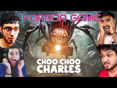 Indian Gamers Choo Choo Charles Horror Moment Compilation