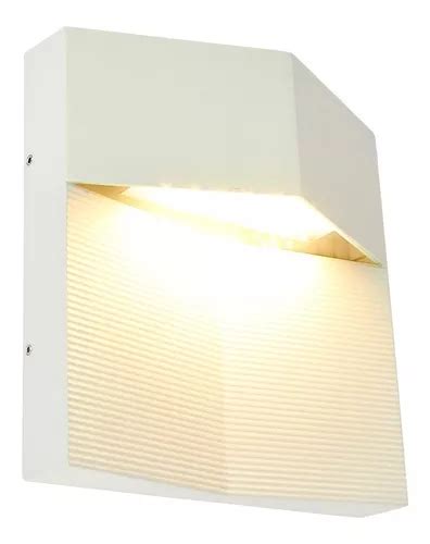 Lampara Muro Led Exterior Satinado W Luz Suave Tecnolite Spectrum