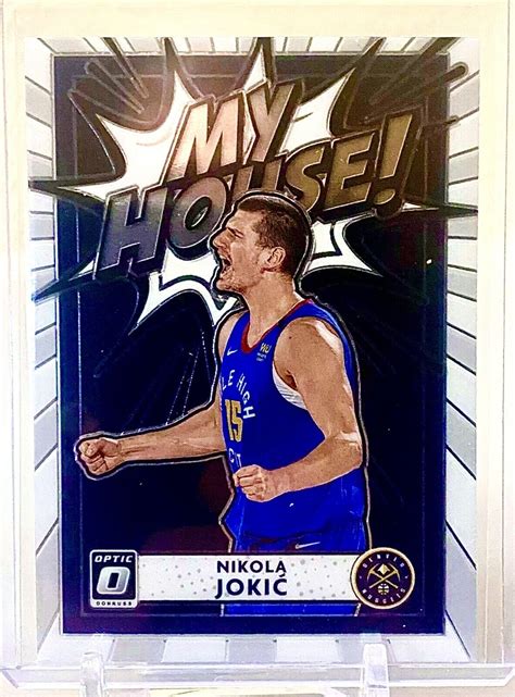 Donruss Optic Nikola Jokic My House Insert Denver Nuggets