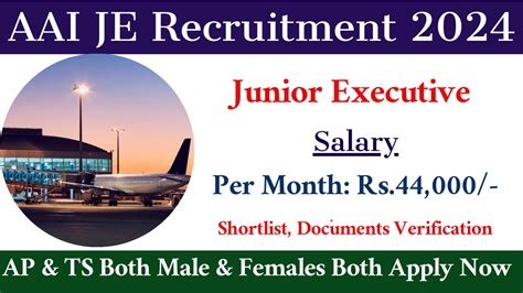 AAI Junior Executive Recruitment 2024 Apply For 490 Vacancies