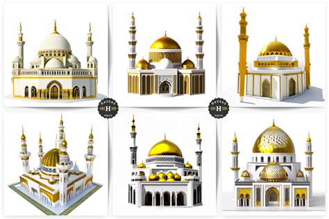 Mosque Images Collection Graphic By Hassas Arts Creative Fabrica