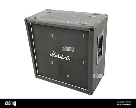 Marshall Guitar Cabinet Stock Photo Alamy