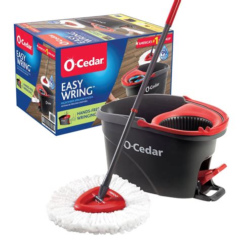 Best O Cedar Easy Wring Spin Mop And Bucket System For Storables