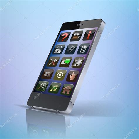 Black Mobile Phone Vector Stock Vector Image By ©urfingus 114854216