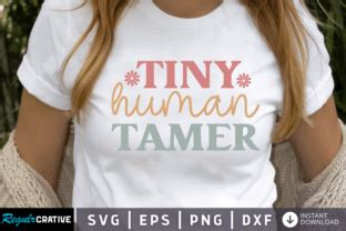 Tiny Human Tamer Svg Graphic By Regulrcrative Creative Fabrica