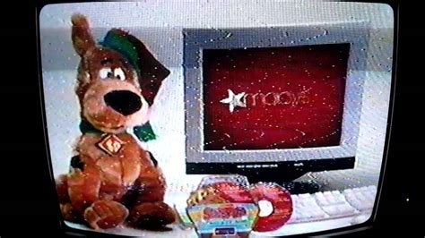 Macys Scooby Doo Plush And Cd Rom Game Commercial 2005 Youtube