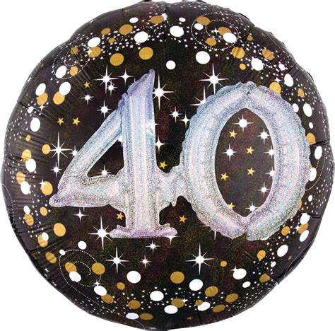 3d Sparkling Celebration 40th Birthday Balloon 32 In Canadian Tire