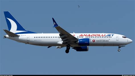 TC LAG AnadoluJet Boeing 737 8 MAX Photo by Ege Güler ID 1493022