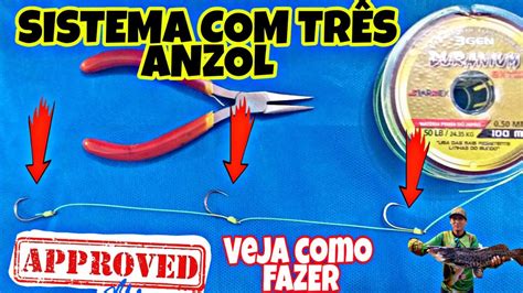 Sistema E Segredos De Pesca Anz Is Como Empatar Anzol Para Suas