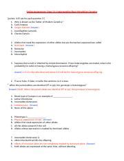 Lab Understanding Mendelian Genetics Docx Online Assignment Chap