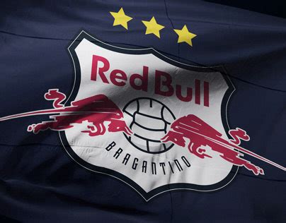 Red Bull Bragantino Identidade Visual Novo Escudo Behance