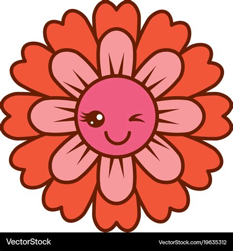 Pretty Cartoon Flowers