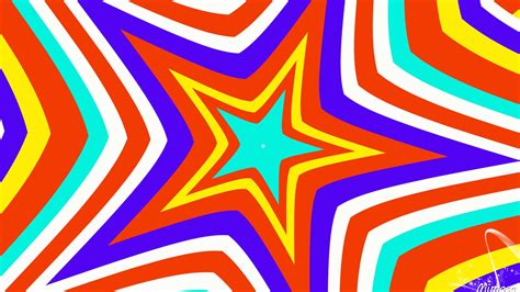 1920x1080 Orange Artistic Colorful Yellow Pattern Colors Blue Digital Art Kaleidoscope