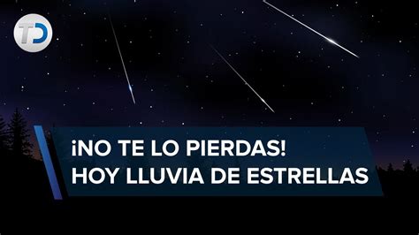 Así Podrás Ver La Lluvia De Estrellas Táuridas Youtube