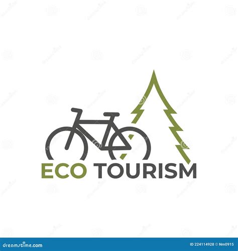 Eco Tourism Icon Eco Friendly Environment And Sustainable Development