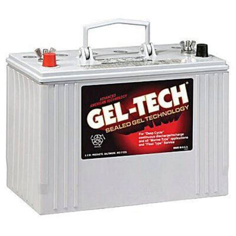 Gel Tech Deep Cycle Marine Battery Group 31 8g31dt Defender Marine