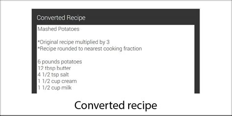 How to convert a recipe - MyKitchenCalculator.com