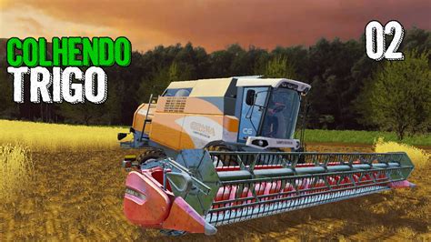 Farming Simulator Agro Frost Colhendo Trigo Pt Br Youtube