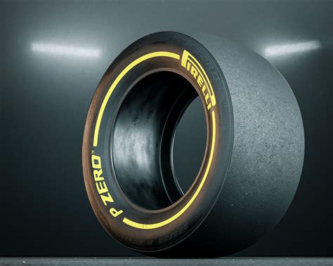 Pirelli Pzero Racing Slick Tire 3d Model Cgtrader