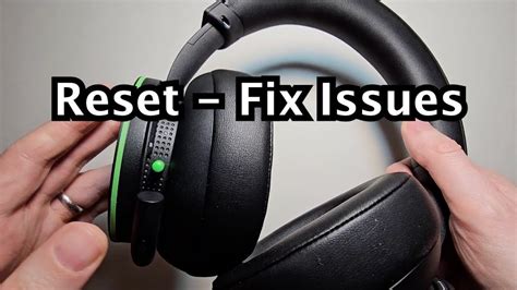 How To Hard Reset Xbox Wireless Headset Fix Issues Youtube