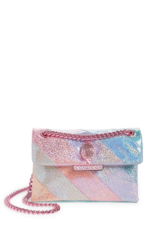 Kurt Geiger Mini Kensington Glitter Crossbody Bag Lyst