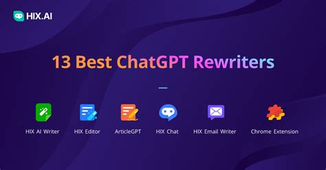 Best Chat Gpt Rewriter For Rewording Rephrase Text With Ai