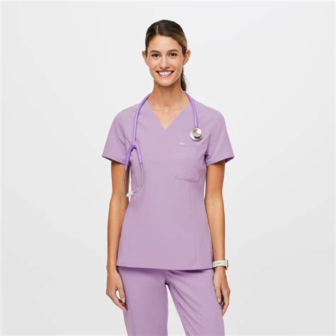 Womens Slim Catarina One Pocket Scrub Top™ · Figs